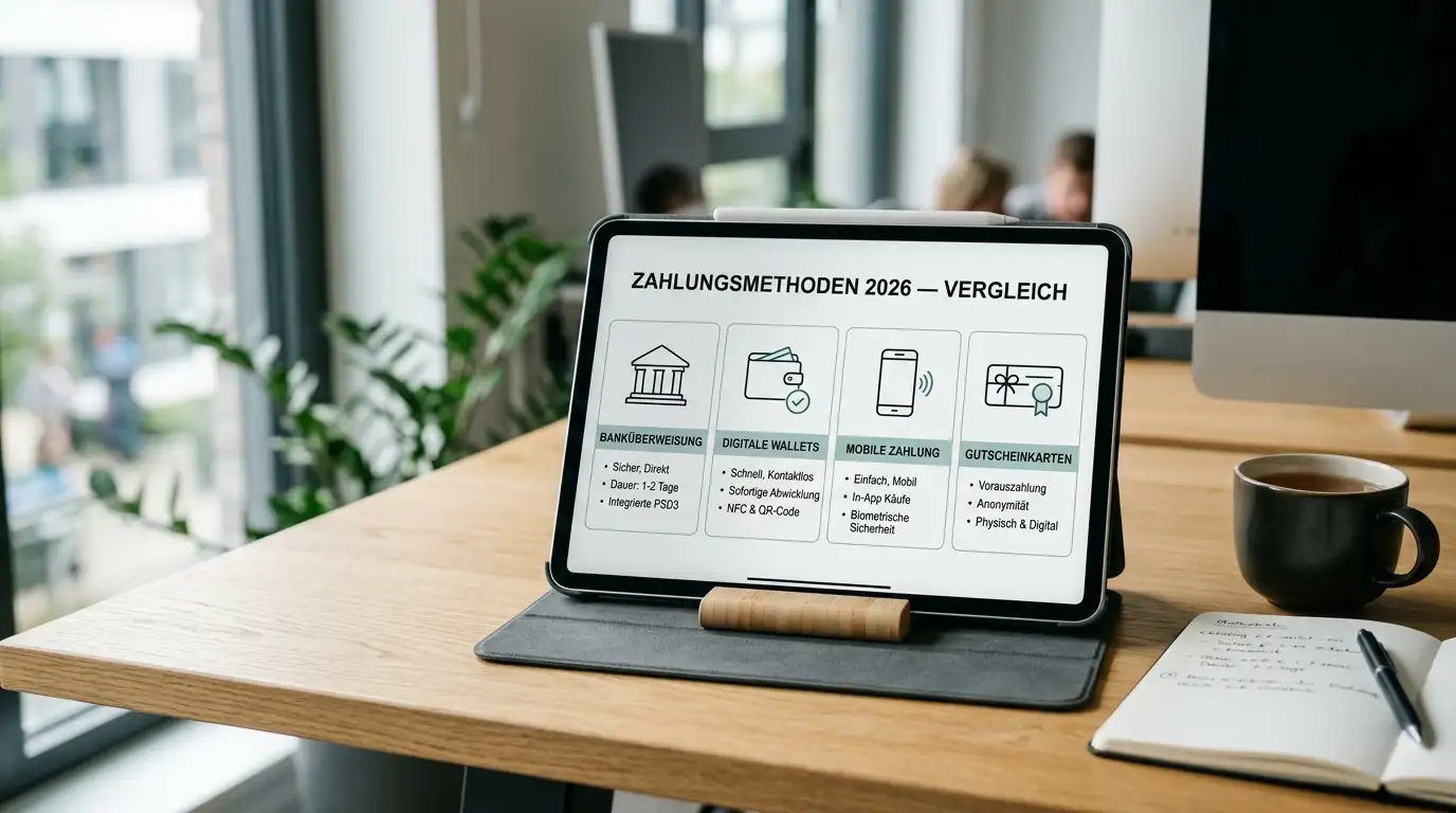 Vergleichsübersicht alternativer Zahlungsmethoden im österreichischen Online-Casino-Markt