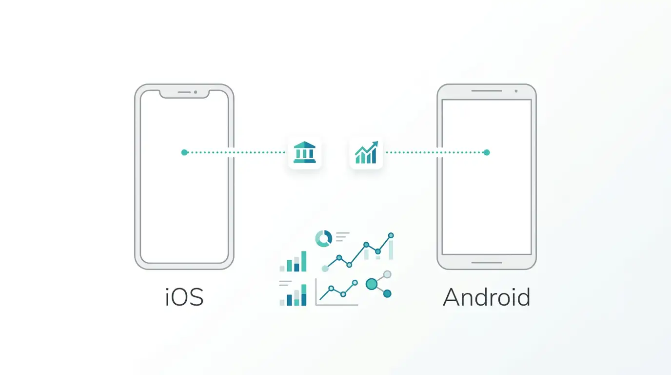 Direktvergleich iOS und Android im mobilen eps-Flow mit Universal Links