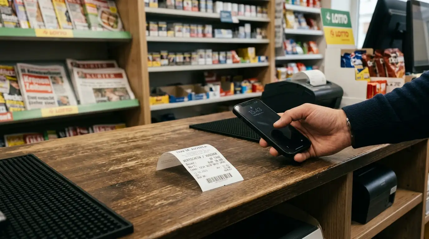 Prepaid-PIN-Code als anonyme Alternative zu eps mit harten Volumengrenzen